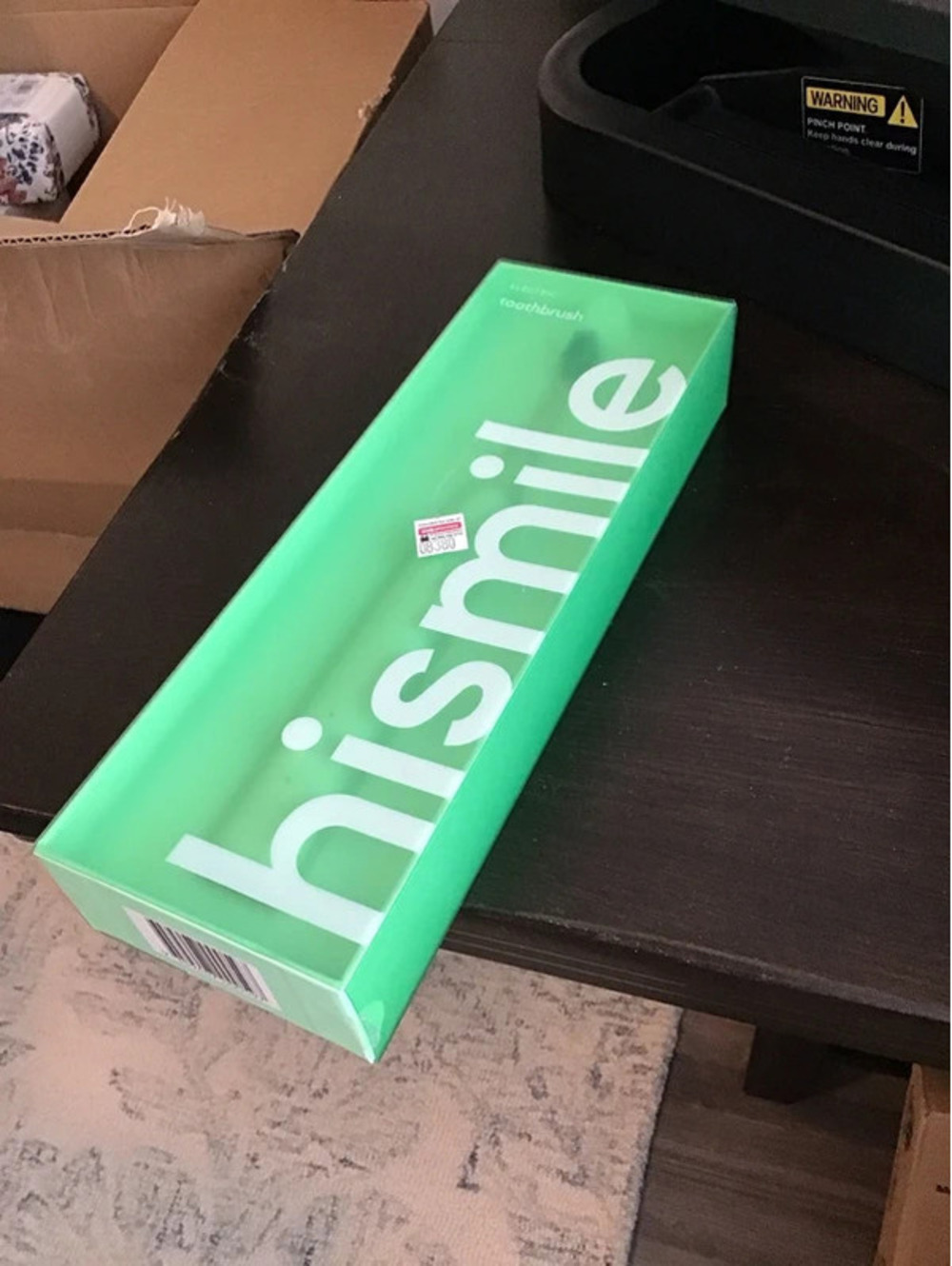 Hismile electric toothbrush, new in package